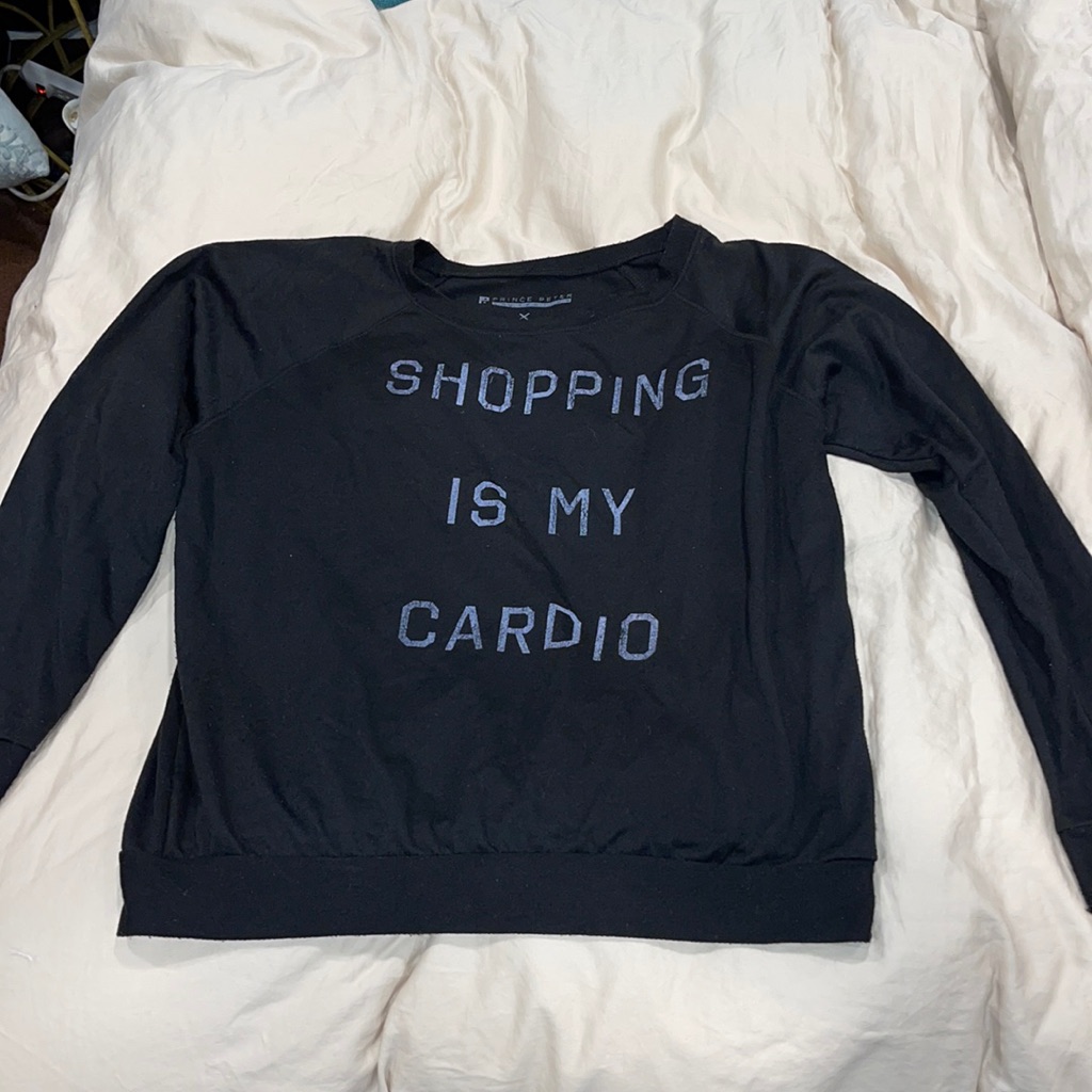 Shopping Is My Cardio Top